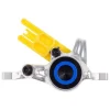 Magura Brakes|MT8/MT6/MT Trail SL Disc Brake Caliper (Chrome/Blue) (Rear) (Post Mount) (2-Piston)