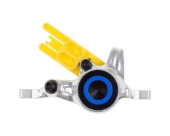 Magura Brakes|MT8/MT6/MT Trail SL Disc Brake Caliper (Chrome/Blue) (Rear) (Post Mount) (2-Piston)