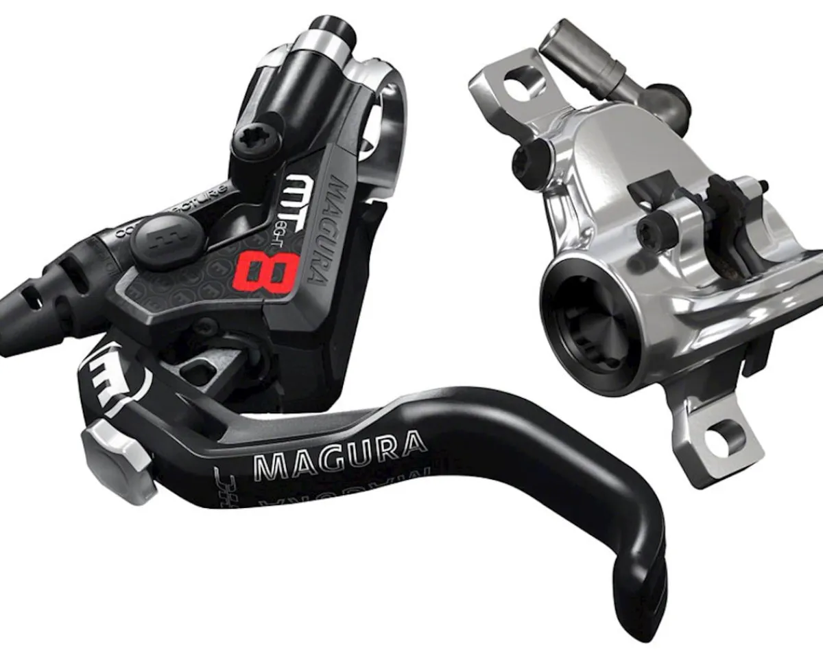 Magura Brakes|Holiday Shopping|MT8 Pro Hydraulic Disc Brake (Black/Silver) (Post Mount) (Left or Right) (Caliper Included)