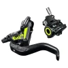 Magura Brakes|MT8 SL Disc Brake & Lever (Grey/Yellow) (Front or Rear) (Hydraulic) (Flat Mount)