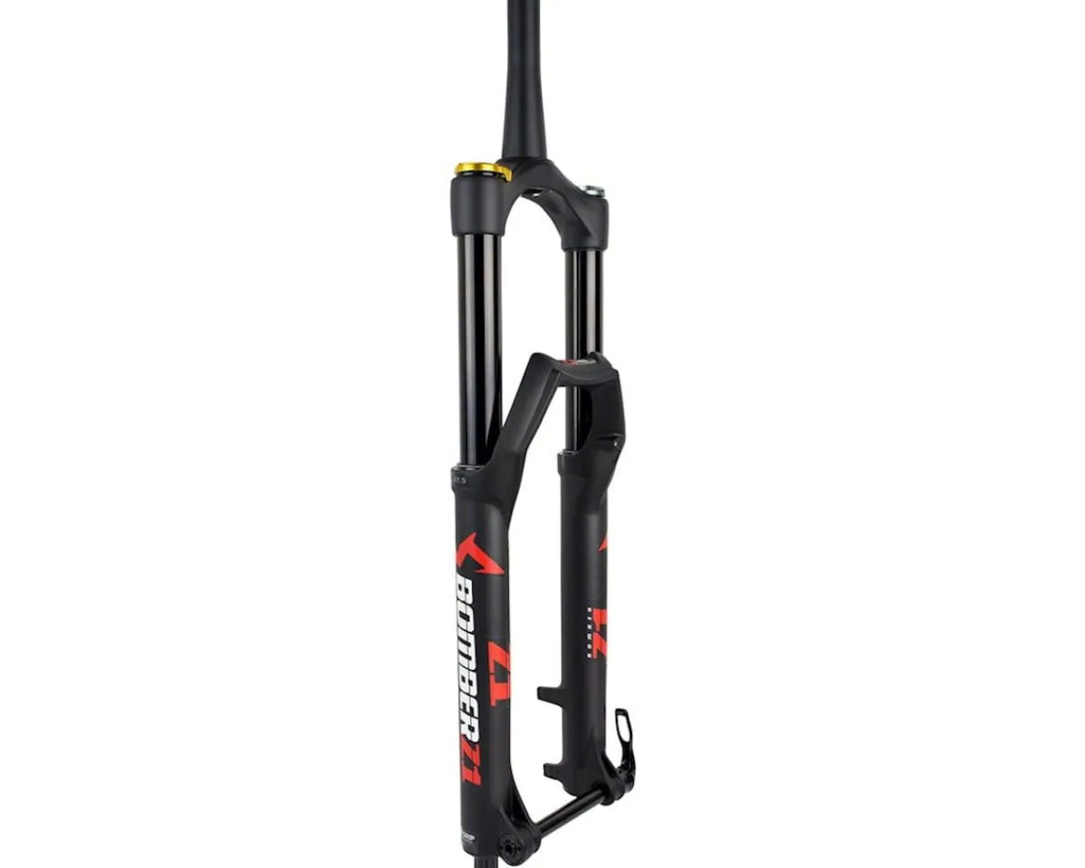 Marzocchi Forks|Suspension|Bomber Z1 Coil Suspension Fork (Matte Black) (27.5") (170mm) (15 x 110mm) (44mm Offset) (GRIP) (Sweep Adjust)