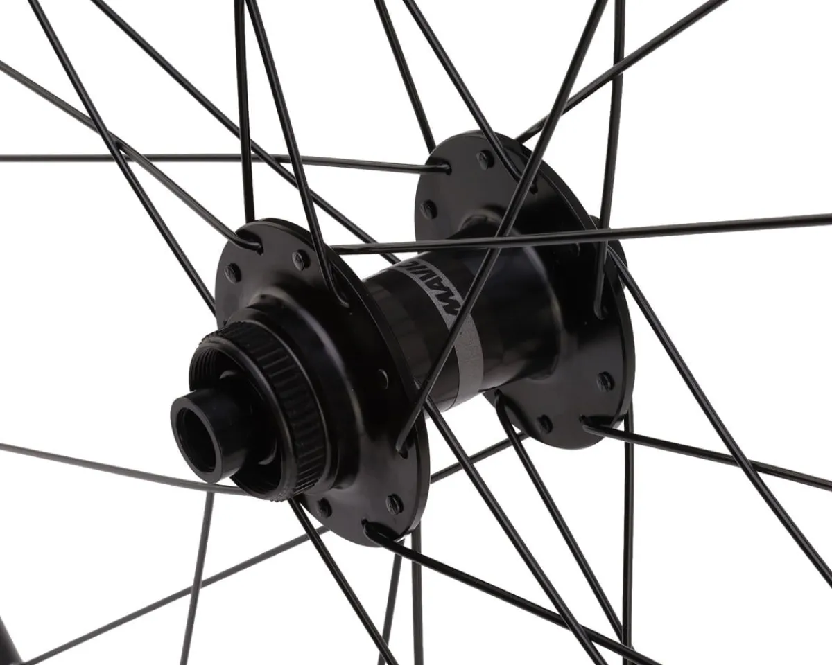 Mavic Wheels & Parts|Aksium 1 Disc Road Wheel (Black) (Shimano HG 11/12) (Front & Rear) (12x100mm, 12x142mm) (700c) (Centerlock) (Tube
