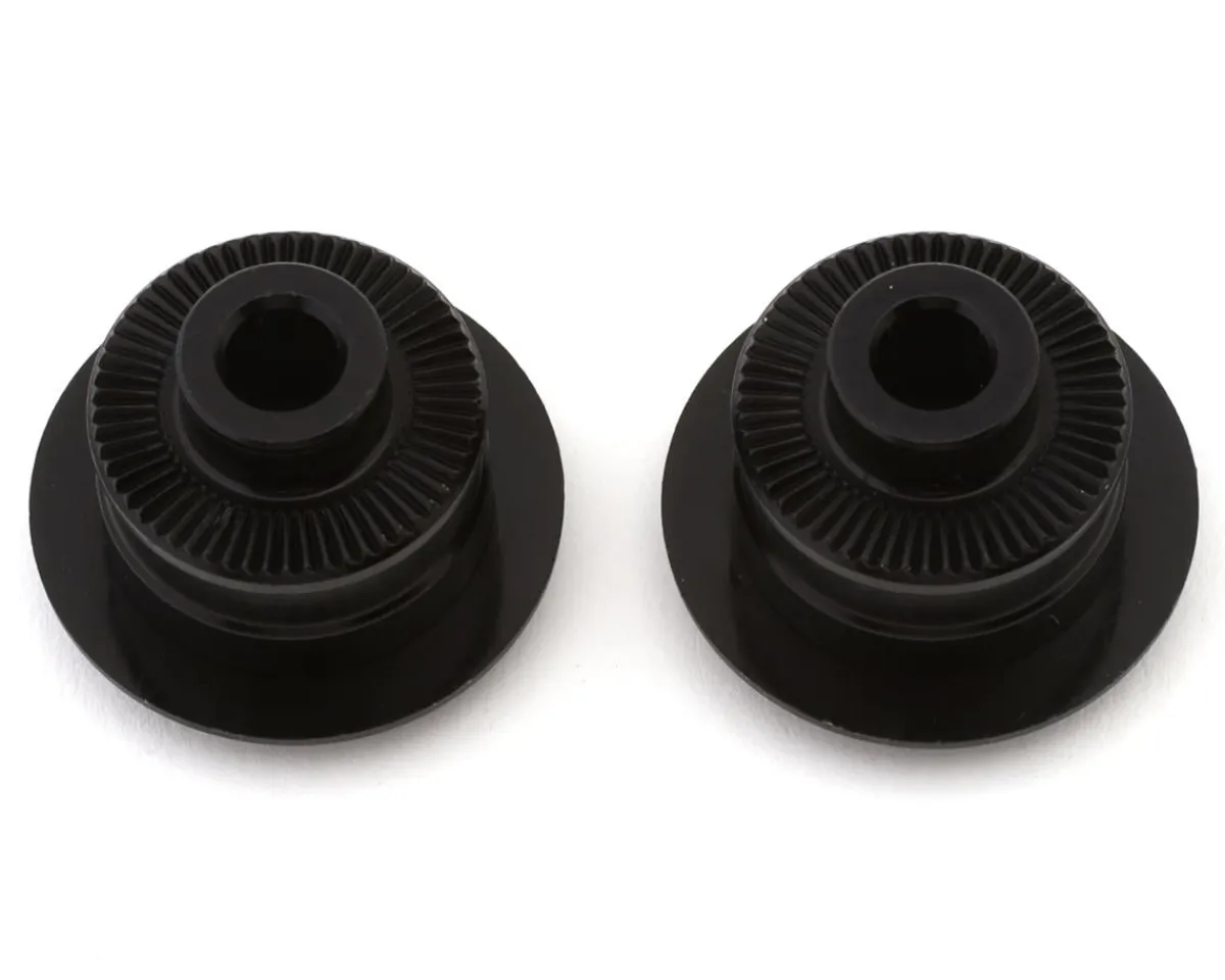 Mavic Wheels & Parts|Rear Axle Adapters (Black) (QRM Road 6-Bolt) (QR x 135mm)