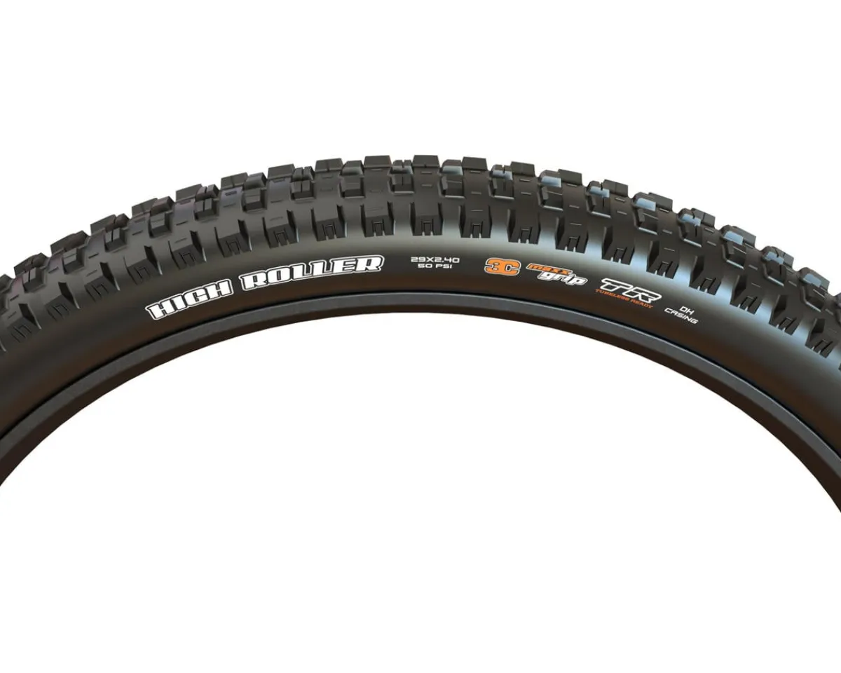 Maxxis Tires|High Roller III Tubeless Mountain Tire (Black) (29") (2.4") (MaxxGrip/DD)