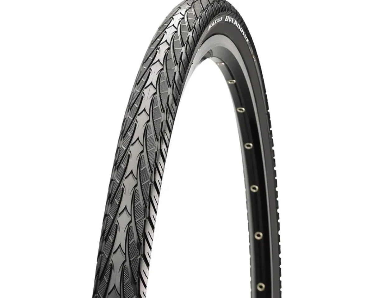 Maxxis Tires|Overdrive Excel Tire (Black) (Wire) (700c) (35mm) (SilkShield)