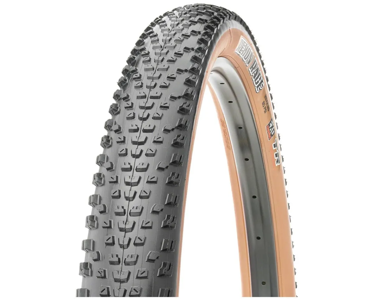 Maxxis Tires|Rekon Race Tubeless XC Mountain Tire (Tan Wall) (29") (2.4") (Dual/EXO)
