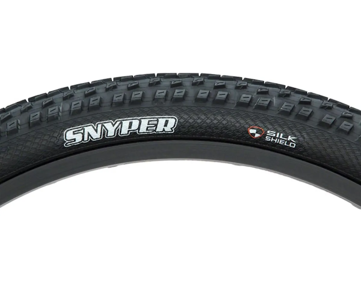 Maxxis Tires|Snyper Kids Mountain Tire (Black) (24") (2.0") (507 ISO) (Folding) (Dual/SilkShield)