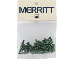 Merritt Wheels & Parts|14G Alloy Nipples (Green) (Bag of 40)