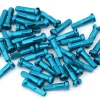 Merritt Wheels & Parts|14G Alloy Nipples (Light Blue) (Bag of 40)