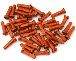 Merritt Wheels & Parts|14G Alloy Nipples (Orange) (Bag of 40)