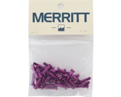 Merritt Wheels & Parts|14G Alloy Nipples (Purple) (Bag of 40)