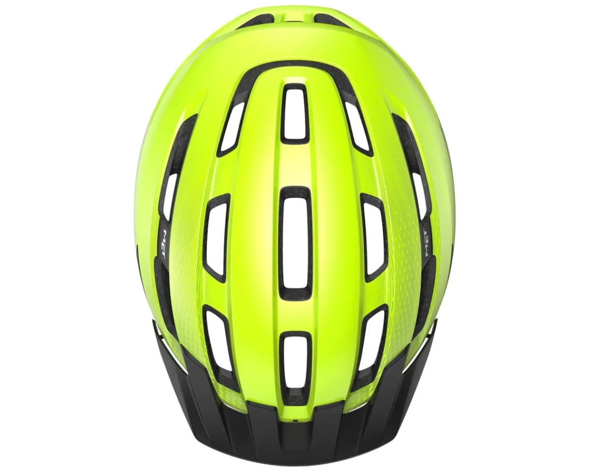 Met Helmets|High Vis & Reflective|Downtown MIPS Hel (Fluo Yellow) (S/M)