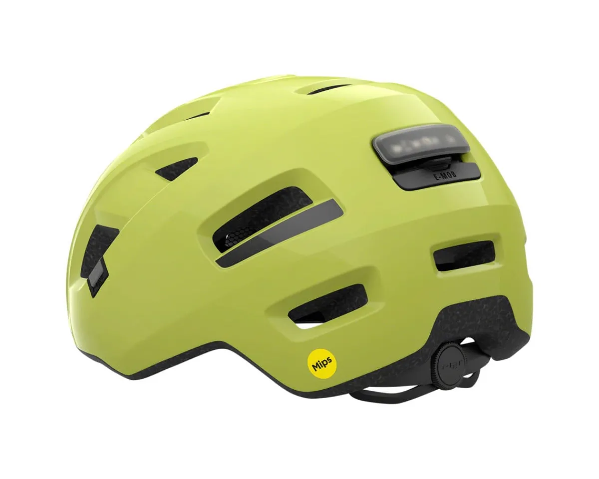 Met Helmets|Helmets|E-Mob MIPS Hel (Lime Gloss) (L)
