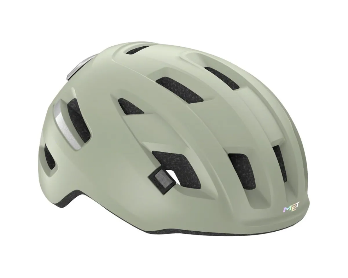 Met Helmets|Women'S|E-Mob MIPS Hel (Moss Grey/Matte) (L)