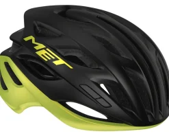 Met Helmets|Helmets|Estro MIPS Hel (Gloss Black/Lime Yellow allic) (S)