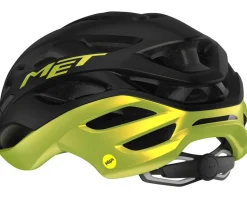 Met Helmets|Helmets|Estro MIPS Hel (Gloss Black/Lime Yellow allic) (S)