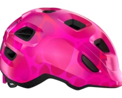 Met Helmets|Youth & Kids|Hooray MIPS Kids Hel (Pink Hearts) (Youth S)