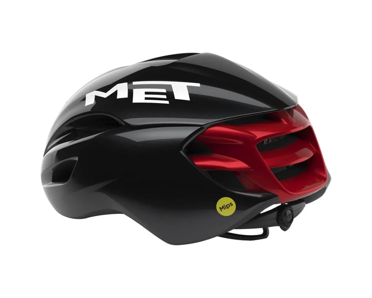 Met Helmets|Helmets|Manta MIPS Hel (Black/Red Glossy) (L)