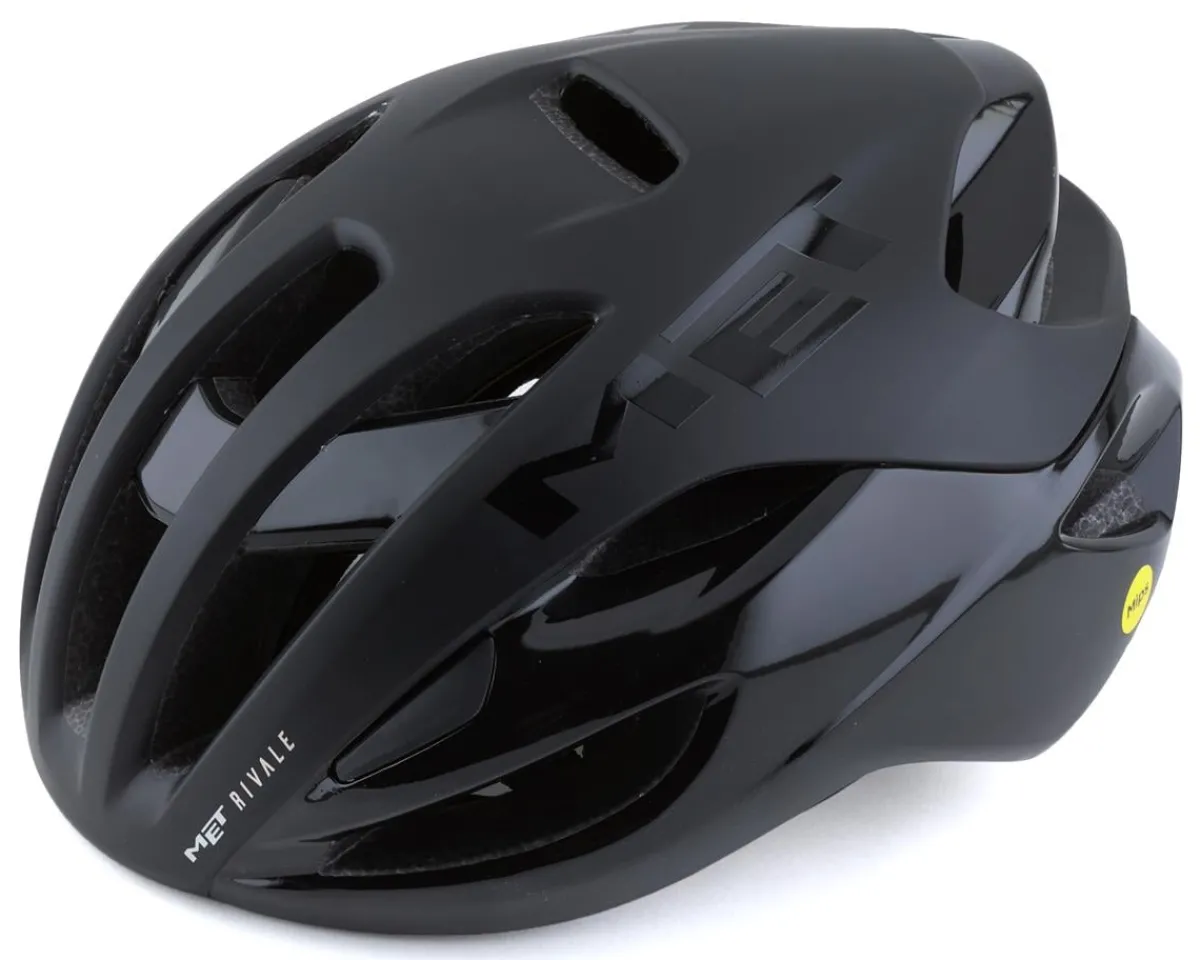 Met Helmets|Helmets|Rivale MIPS Hel (Matte/Gloss Black) (S)