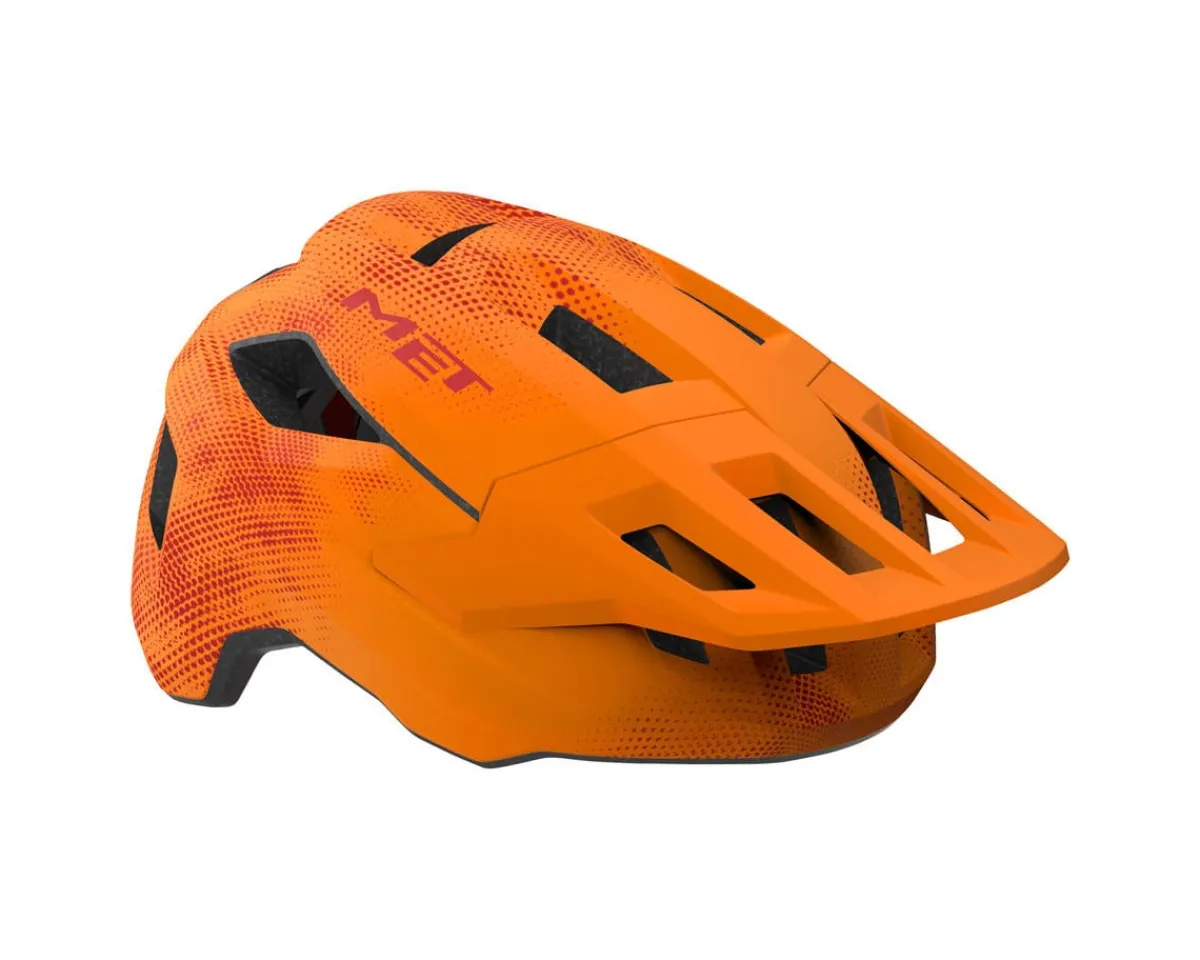 Met Helmets|Youth & Kids|Shelter Youth Hel (Orange/Red) (Universal Youth)