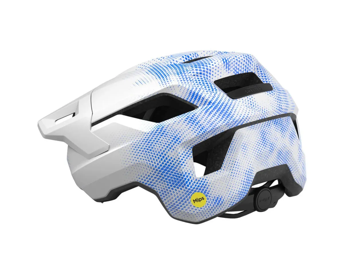 Met Helmets|Youth & Kids|Shelter Youth Hel (White/Blue) (Universal Youth)