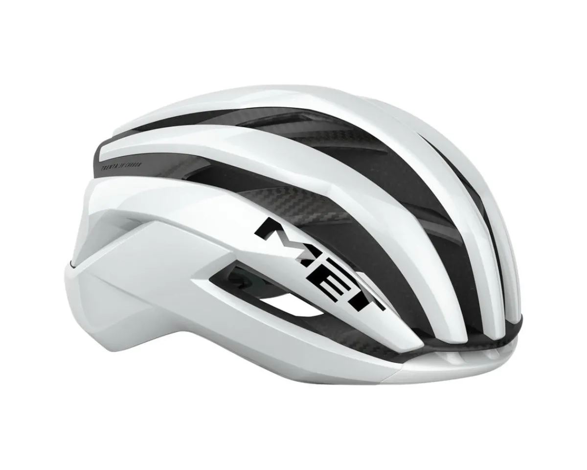 Met Helmets|Women'S|Trenta 3K Carbon MIPS Road Hel (White Gloss) (M)
