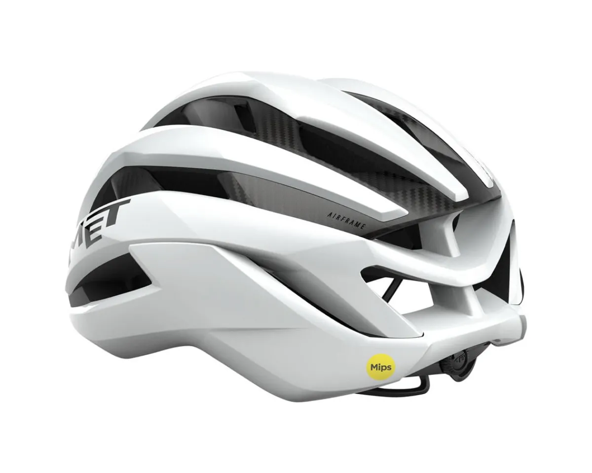 Met Helmets|Women'S|Trenta 3K Carbon MIPS Road Hel (White Gloss) (M)