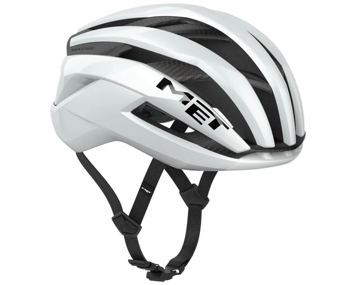 Met Helmets|Women'S|Trenta 3K Carbon MIPS Road Hel (White Gloss) (M)