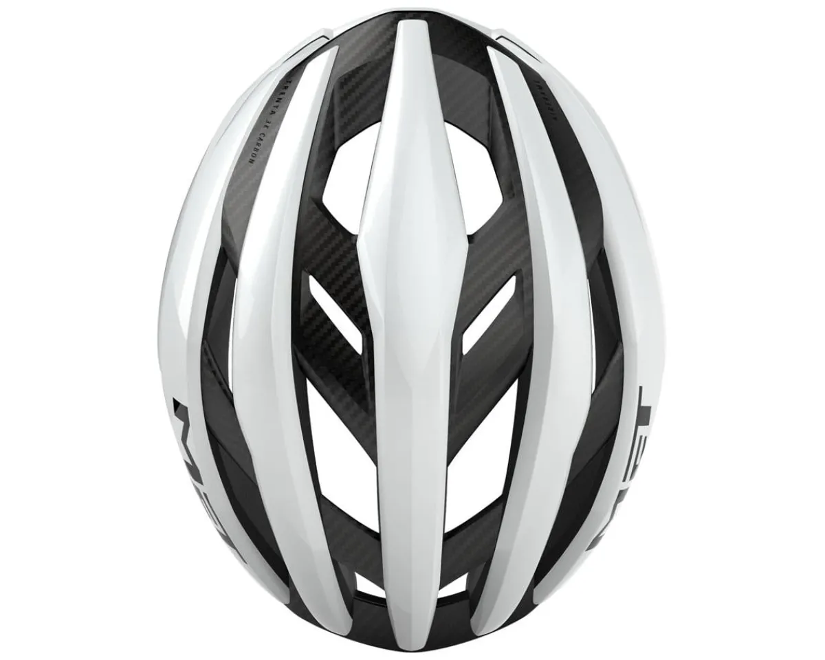 Met Helmets|Women'S|Trenta 3K Carbon MIPS Road Hel (White Gloss) (M)