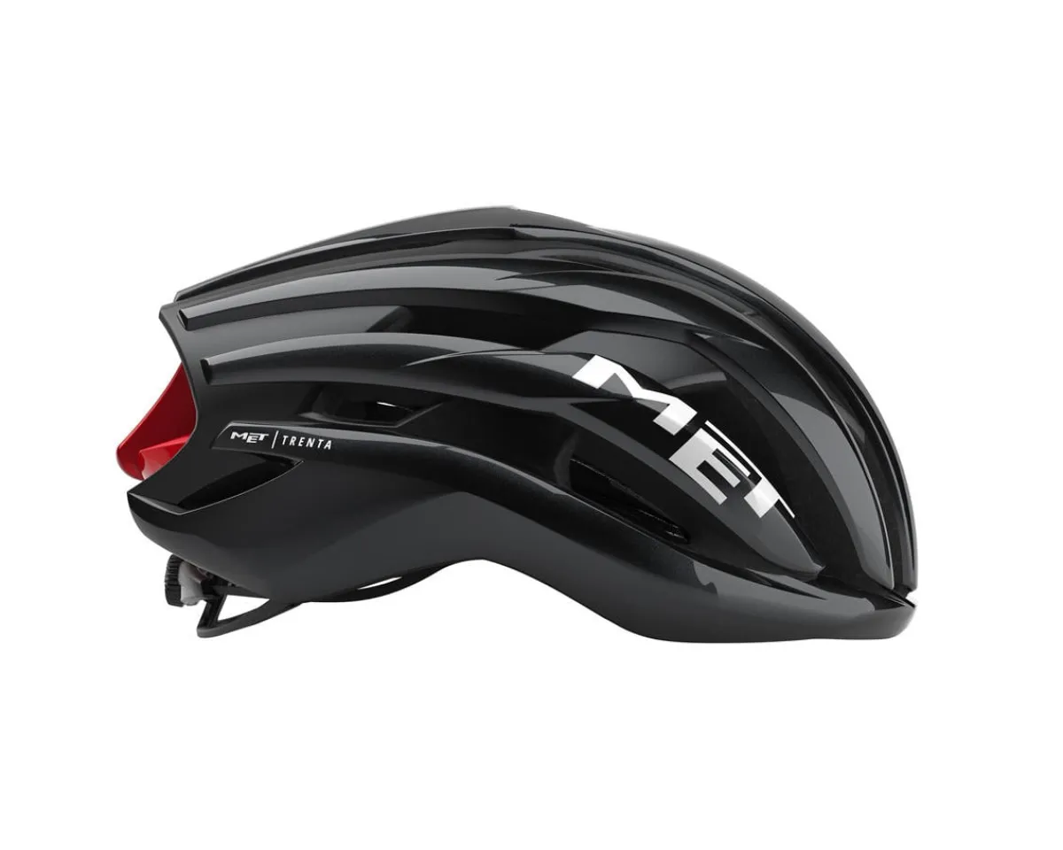 Met Helmets|Helmets|Trenta MIPS Road Hel (Black/Red Gloss) (L)