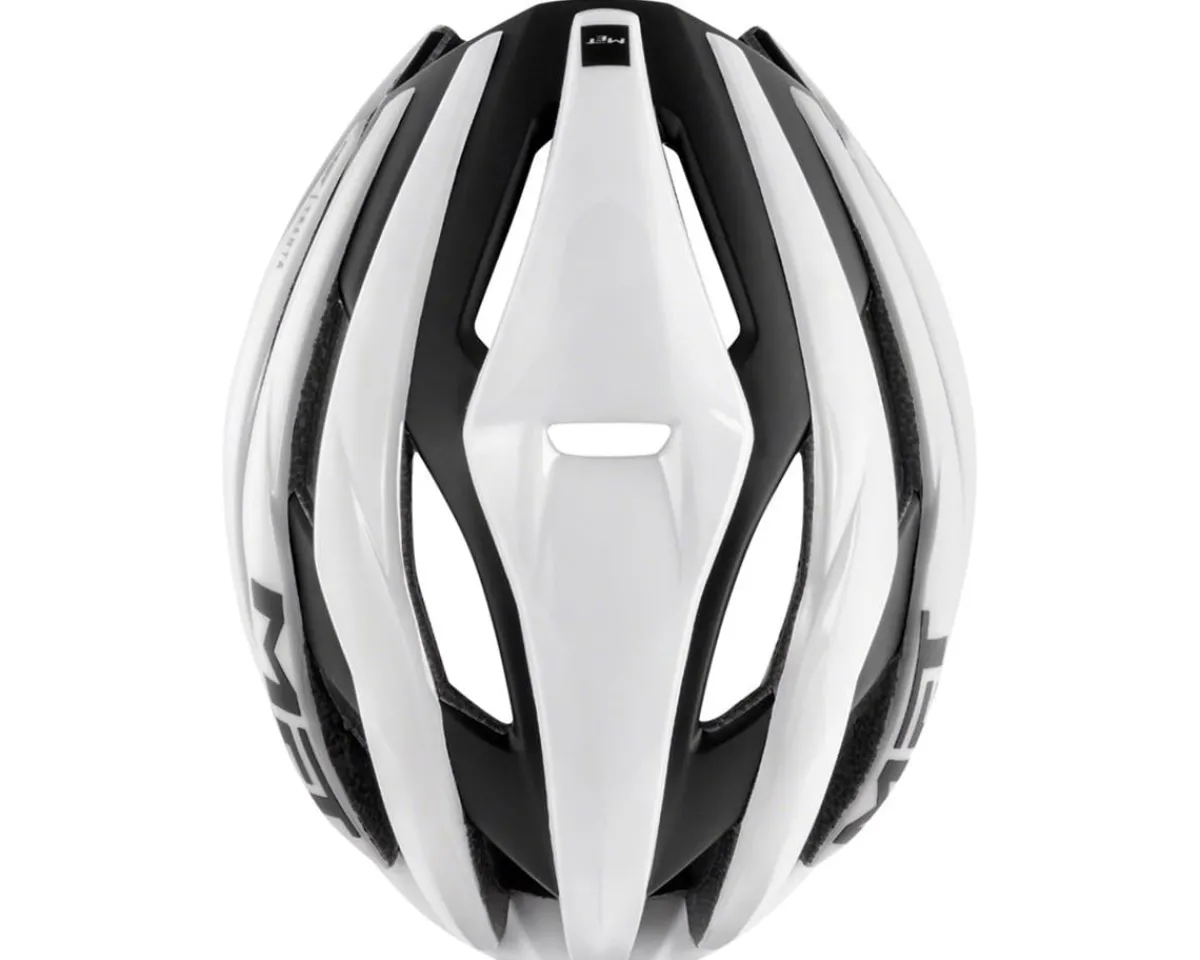 Met Helmets|Helmets|Trenta MIPS Road Hel (Gloss White/Matte Black) (S)