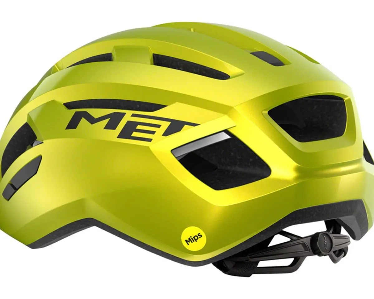 Met Helmets|High Vis & Reflective|Vinci MIPS Road Hel (Gloss Lime Yellow allic) (S)