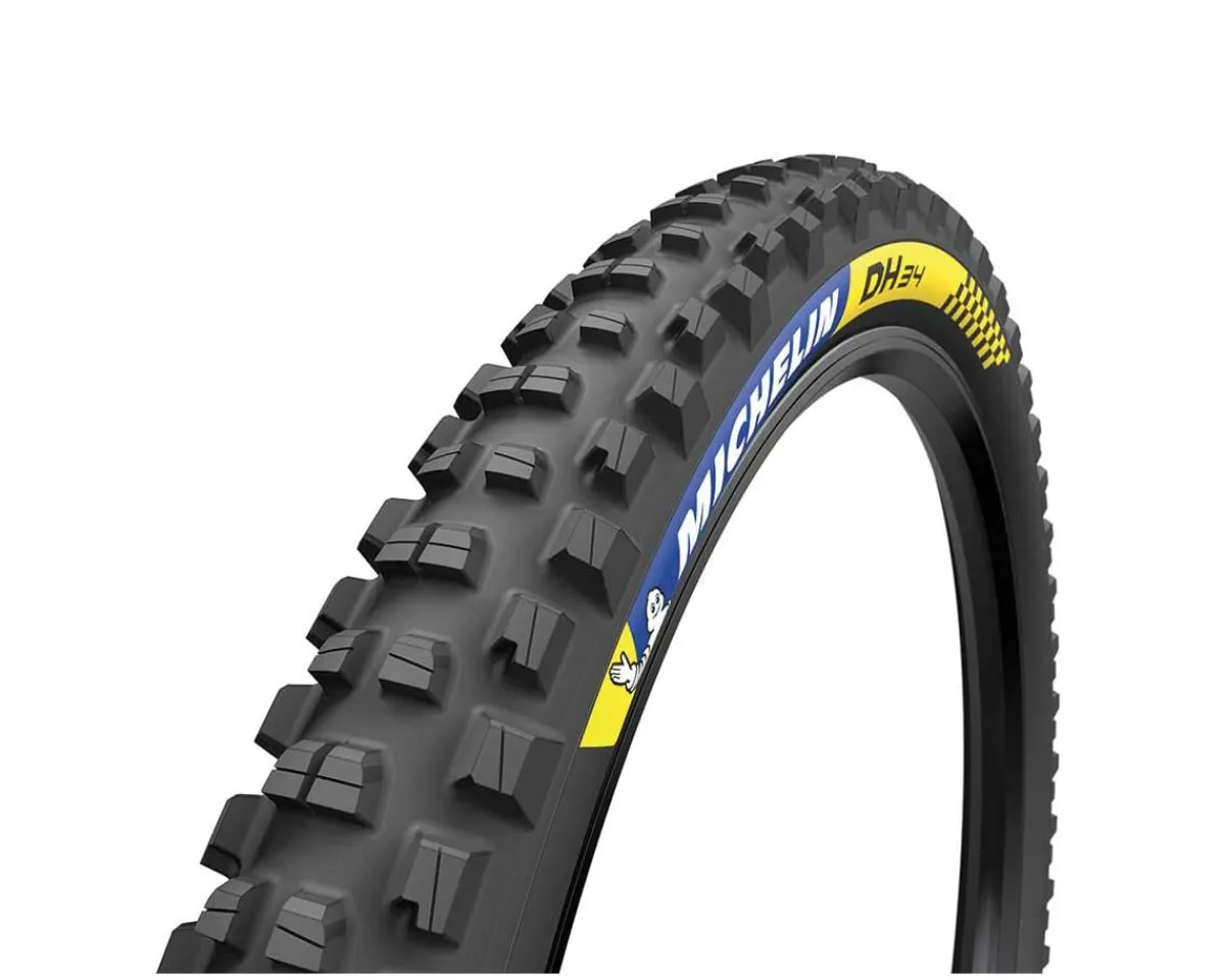 Michelin Tires|Holiday Shopping|DH34 Tire (Black) (MAGI-X/Downhill Shield) (2x55TPI) (26") (2.4") (Tubeless Ready Wire Bead)