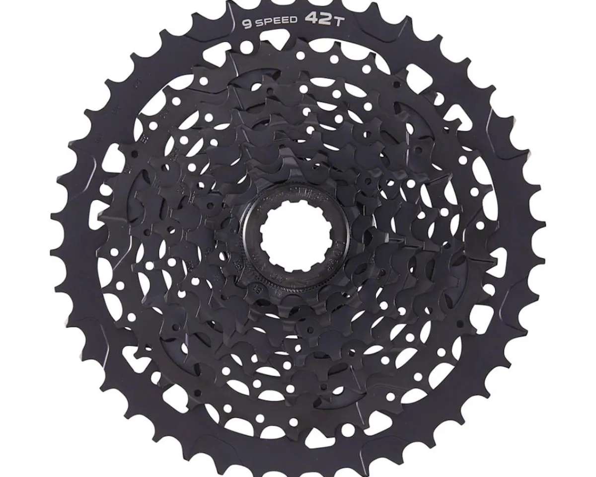 Microshift Cassettes|Advent H-Series Cassette (Black) (9 Speed) (Shimano HG) (11-42T)