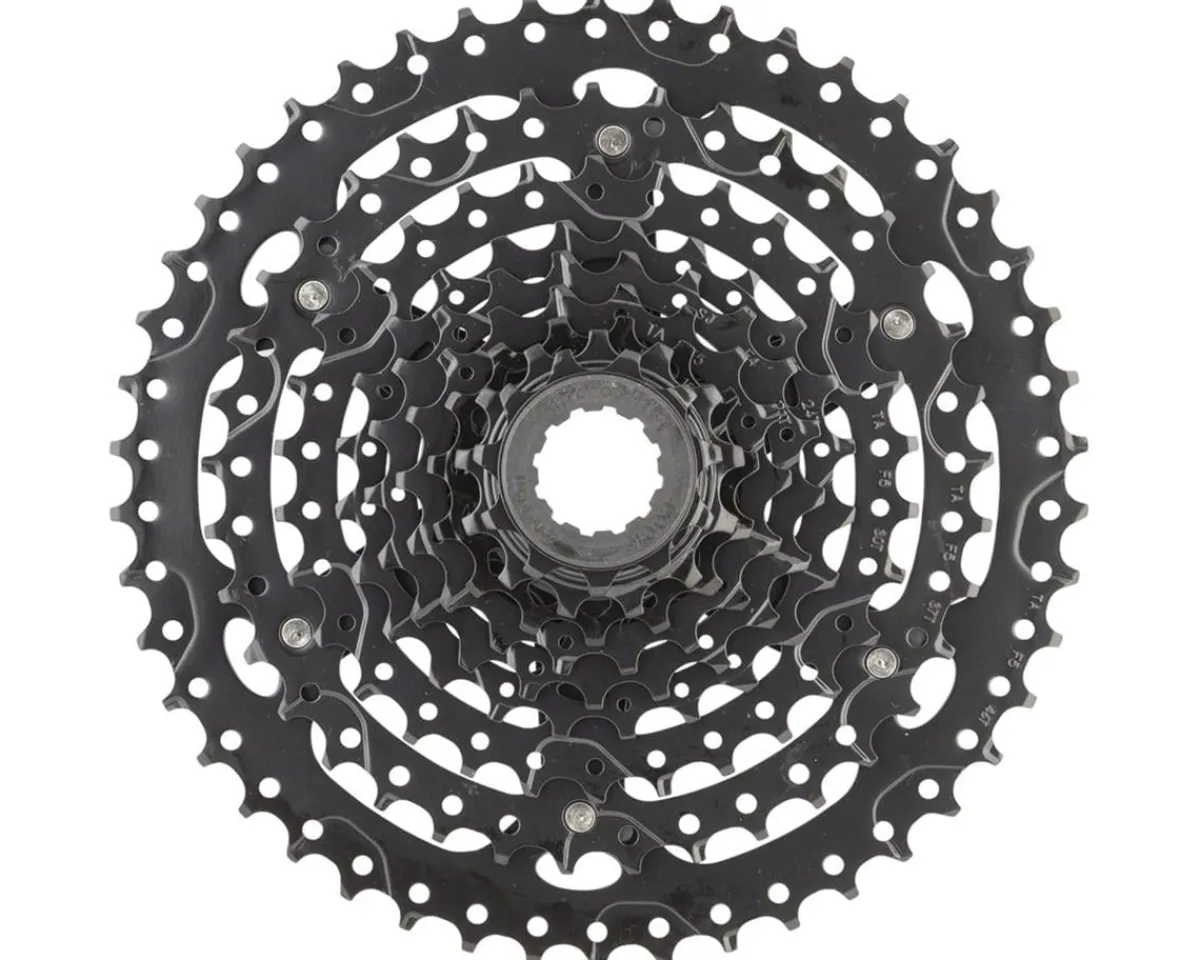 Microshift Cassettes|Advent H-Series Cassette (Black) (9 Speed) (11-46T)