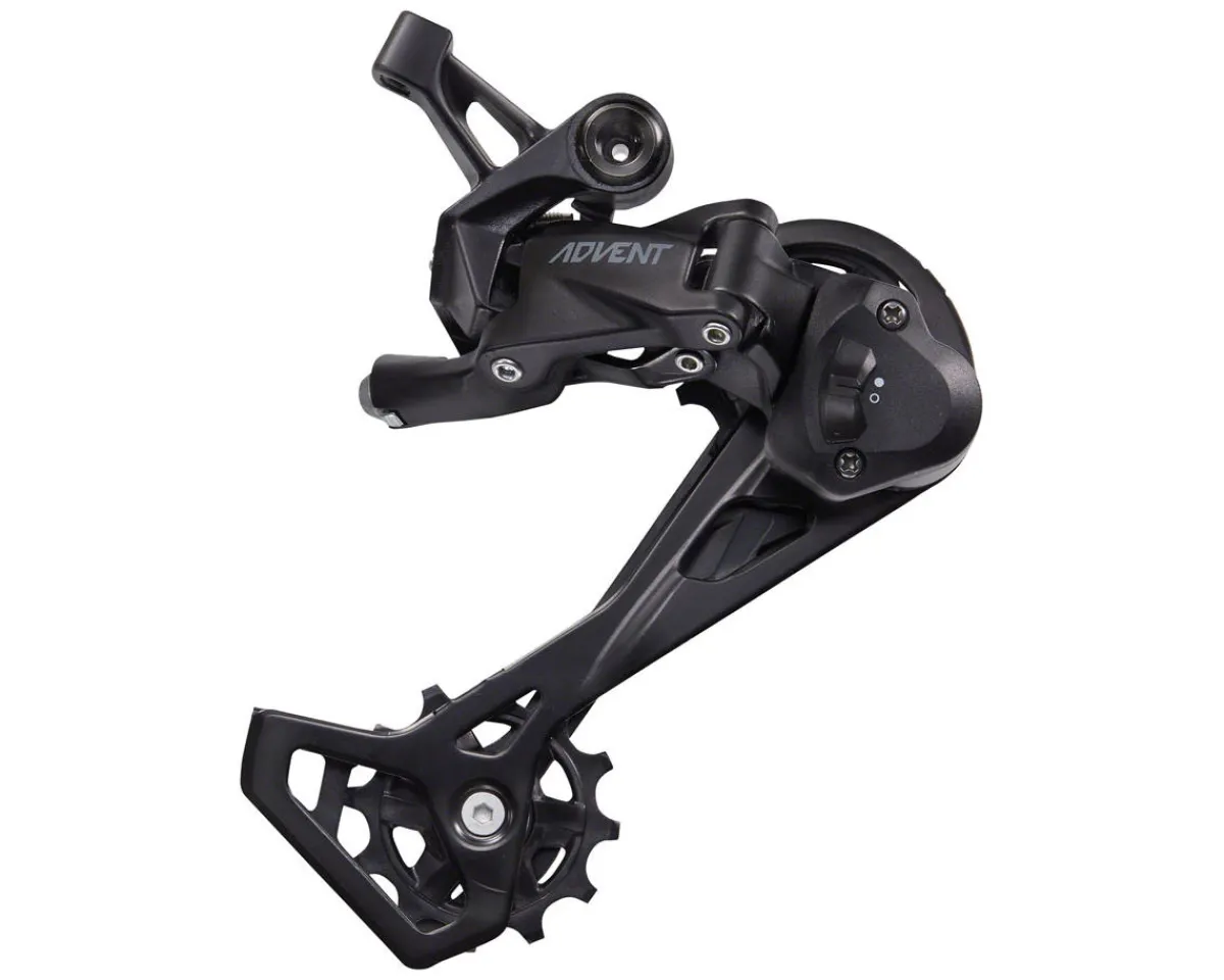 Microshift Derailleurs & Parts|Advent Rear Derailleur (Black) (9 Speed) (Long Cage) (w/ Clutch)