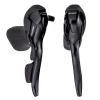 Microshift Brakes|Shifters|Advent X Drop Bar Brake/Shift Levers (Black) (Pair) (1 x 10 Speed)