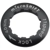 Microshift Wheels & Parts|Cassettes|Alloy Cassette Lockring (Black) (11 Speed)