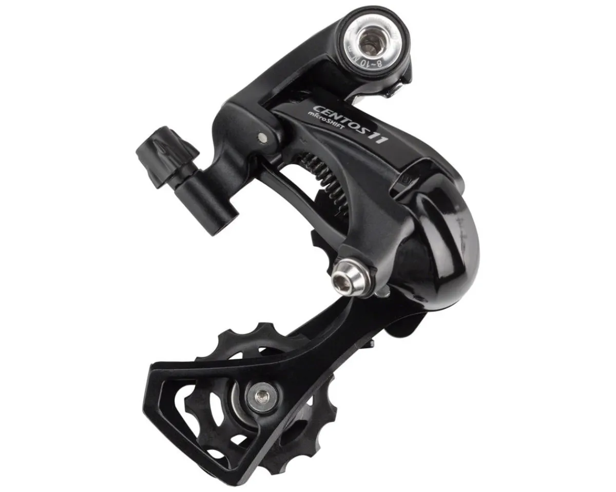 Microshift Derailleurs & Parts|Centos Road Rear Derailleur (Black) (11 Speed) (Short Cage)