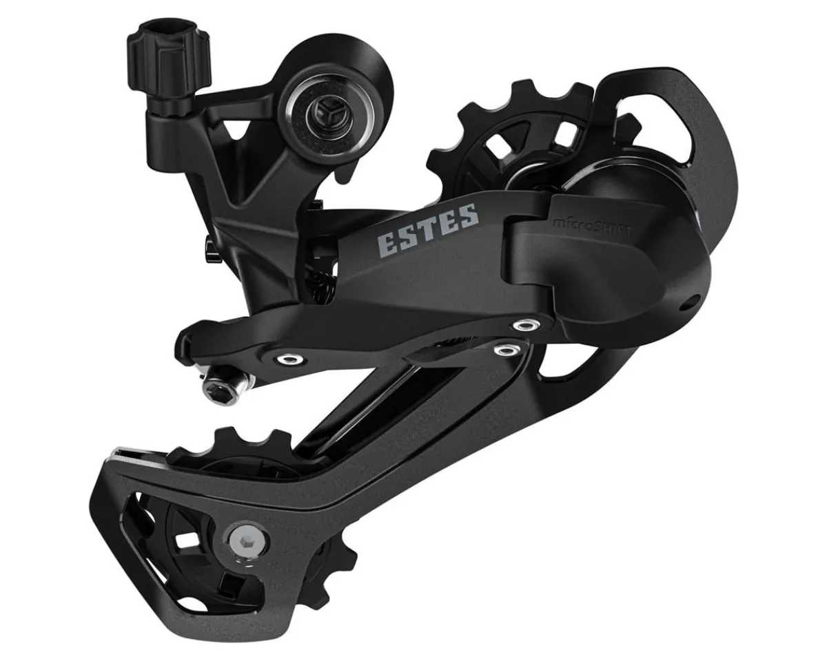 Microshift Derailleurs & Parts|Estes Rear Derailleur (Black) (7/8/9 Speed) (Long Cage) (For 2x)