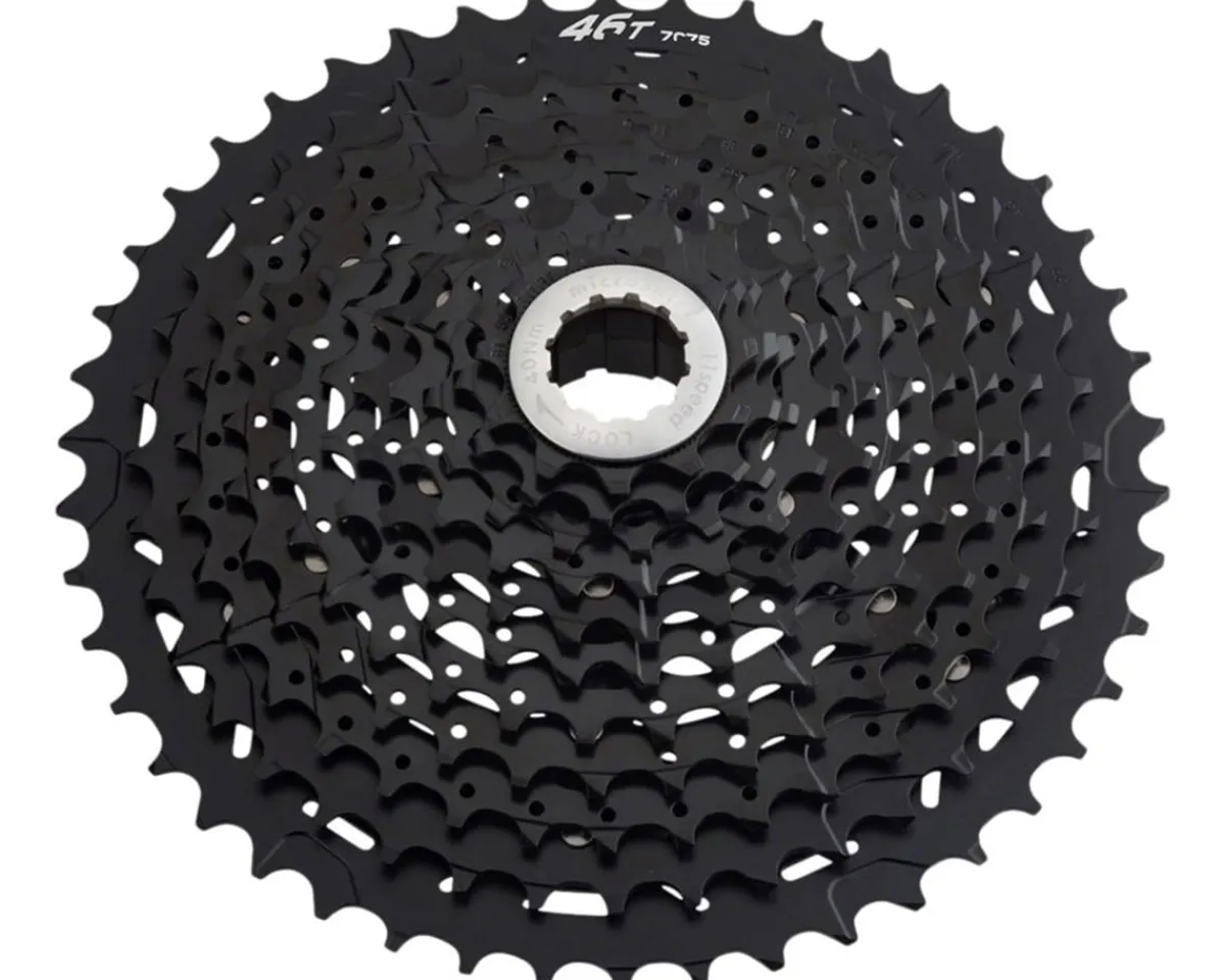 Microshift Cassettes|G11 Cassette (Black) (11 Speed) (Shimano HG) (11-46T)