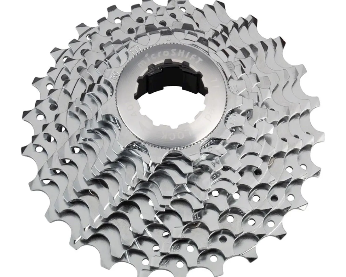 Microshift Cassettes|G110 Cassette (Silver) (11 Speed) (Shimano HG) (11-25T)