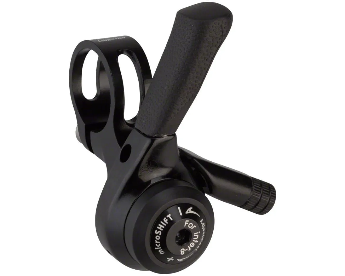 Microshift Shifters|Internal Gear Thumb Shifter (Right) (8 Speed) (Shimano Alfine 8 Compatible)