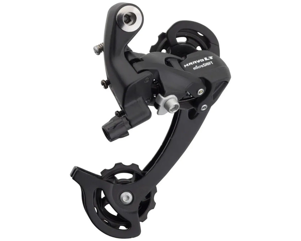 Microshift Derailleurs & Parts|MarvoLT M46 Rear Derailleur (Black) (8/9 Speed) (Long Cage) (Shimano Compatible)