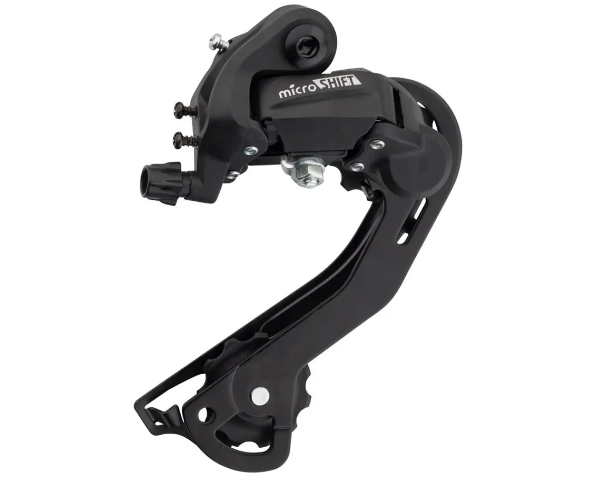 Microshift Derailleurs & Parts|M21 Rear Derailleur (Black) (6/7 Speed) (Long Cage) (Shimano Compatible)