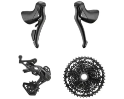 Microshift Groupsets|Sword Black 1x Groupset (1 x 9 Speed) (11-42T)