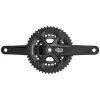 Microshift Cranksets & Parts|Sword Black 2x Wide Crankset (Black) (2 x 9-Speed) (Square Taper) (165mm) (46/29T)