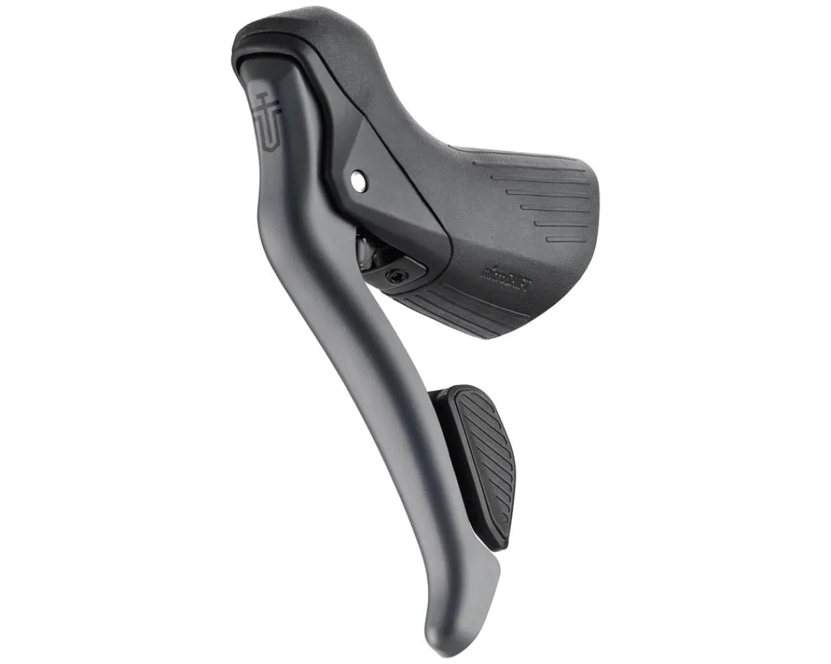 Microshift Brakes|Shifters|Sword Drop Bar Brake/Shift Levers (Version B) (Grey) (Left) (Dropper Post Remote)
