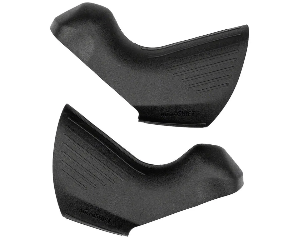 Microshift Brakes|Sword Drop Bar Shift/Brake Lever Hoods (Black) (Pair)