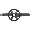 Microshift Cranksets & Parts|Sword 1x Crankset (Black) (10 Speed) (24mm Spindle) (165mm) (40T)